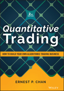 Book cover of Quantitative Trading: How to Build Your Own Algorithmic Trading Business