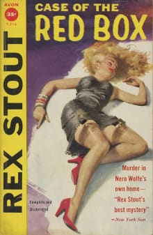 Book cover of The Red Box