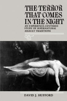 Book cover of The Terror That Comes in the Night: An Experience-Centered Study of Supernatural Assault Traditions