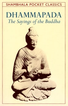 Book cover of Dhammapada: The Sayings of the Buddha