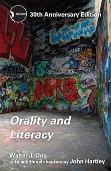 Book cover of Orality and Literacy