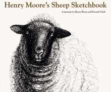 Book cover of Henry Moore's Sheep Sketchbook