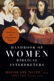 Book cover of Handbook of Women Biblical Interpreters: A Historical and Biographical Guide