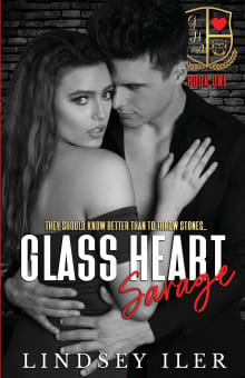 Book cover of Glass Heart Savage