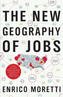Book cover of The New Geography of Jobs