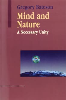 Book cover of Mind and Nature: A Necessary Unity