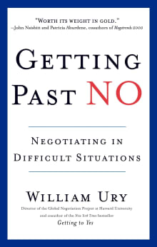Book cover of Getting Past No: Negotiating in Difficult Situations