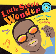 Book cover of Little Stevie Wonder