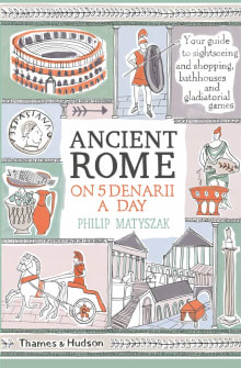 Book cover of Ancient Rome on Five Denarii a Day