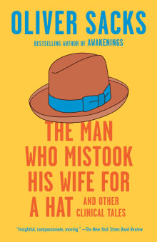 Book cover of The Man Who Mistook His Wife for a Hat And Other Clinical Tales