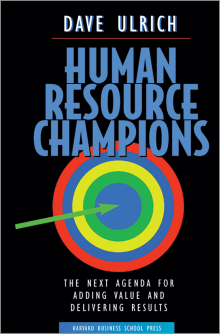 Book cover of Human Resource Champions