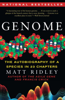 Book cover of Genome: The Autobiography of a Species in 23 Chapters