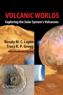 Book cover of Volcanic Worlds: Exploring The Solar System's Volcanoes