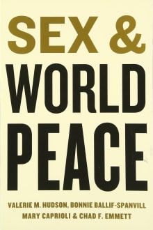 Book cover of Sex and World Peace