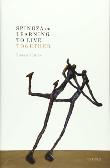 Book cover of Spinoza on Learning to Live Together