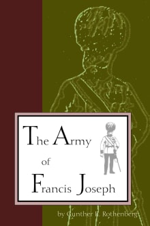 Book cover of The Army of Francis Joseph