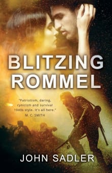 Book cover of Blitzing Rommel