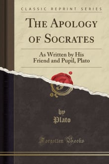 Book cover of The Apology of Socrates