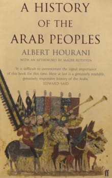 Book cover of A History of the Arab Peoples