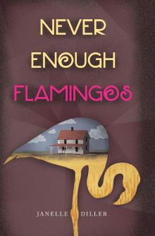 Book cover of Never Enough Flamingos