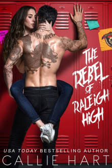 Book cover of The Rebel of Raleigh High