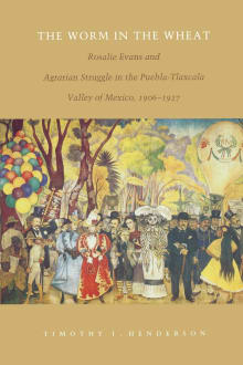 Book cover of The Worm in the Wheat: Rosalie Evans and Agrarian Struggle in the Puebla-Tlaxcala Valley of Mexico, 1906-1927