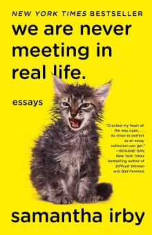 Book cover of We Are Never Meeting in Real Life.