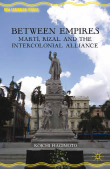 Book cover of Between Empires: Martí, Rizal, and the Intercolonial Alliance