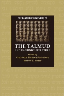 Book cover of The Cambridge Companion to the Talmud and Rabbinic Literature