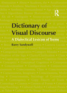 Book cover of Dictionary of Visual Discourse: A Dialectical Lexicon of Terms