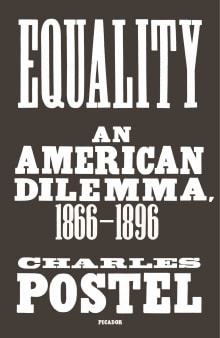 Book cover of Equality: An American Dilemma, 1866-1896