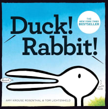 Book cover of Duck! Rabbit!