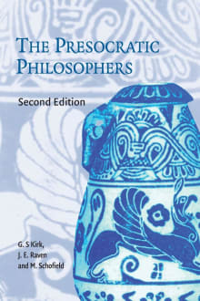 Book cover of The Presocratic Philosophers