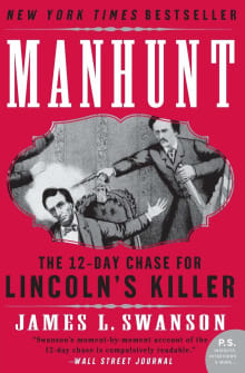Book cover of Manhunt: The Twelve-Day Chase for Lincoln's Killer