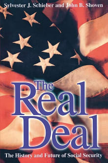 Book cover of The Real Deal: The History and Future of Social Security