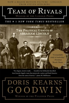 Book cover of Team of Rivals: The Political Genius of Abraham Lincoln