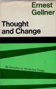 Book cover of Thought and Change