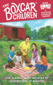 Book cover of The Boxcar Children