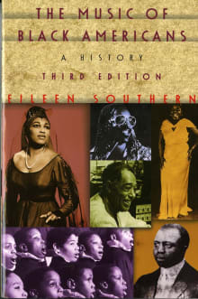 Book cover of The Music of Black Americans: A History