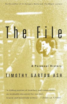 Book cover of The File: A Personal History