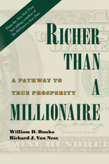 Book cover of Richer Than A Millionaire: A Pathway to True Prosperity