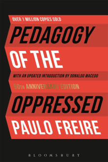 Book cover of Pedagogy of the Oppressed