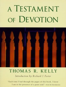 Book cover of A Testament of Devotion