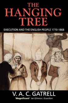 Book cover of The Hanging Tree: Execution and the English People 1770-1868