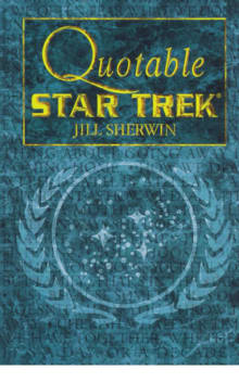 Book cover of Quotable Star Trek