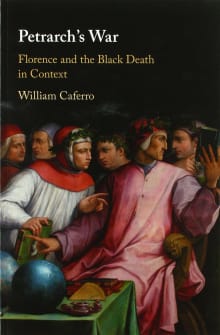 Book cover of Petrarch's War: Florence and the Black Death in Context