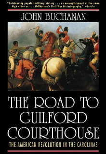 Book cover of The Road to Guilford Courthouse: The American Revolution in the Carolinas