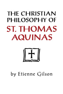 Book cover of Christian Philosophy of St. Thomas Aquinas