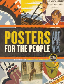 Book cover of Posters for the People: The Art of the WPA