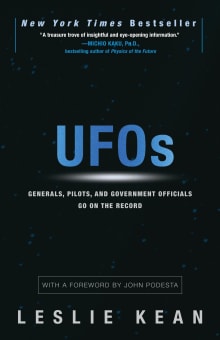 Book cover of UFOs: Generals, Pilots and Government Officials Go On the Record